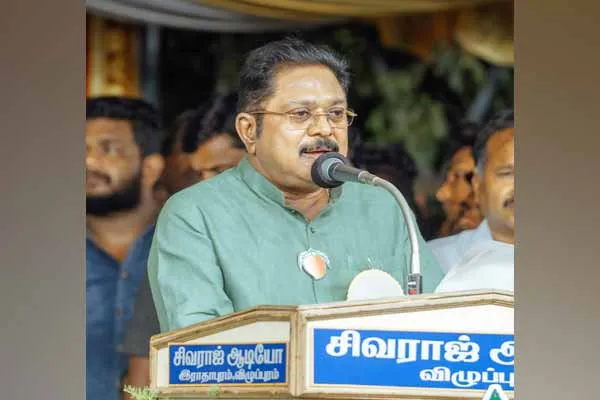 TTV Dhinakaran says chennai thiruvenkadam incident raises doubts