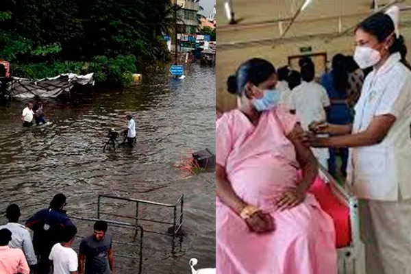 Heavy rain echoes; Precautionary measures taken for pregnant women in thoothukudi