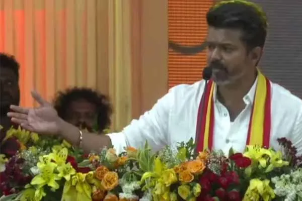 tvk Vijay Until then we will be fast 