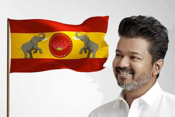 Vijay full explanation TVK Party flag
