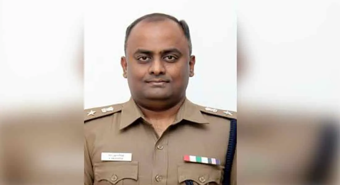  New SP for Thiruvannamalai district