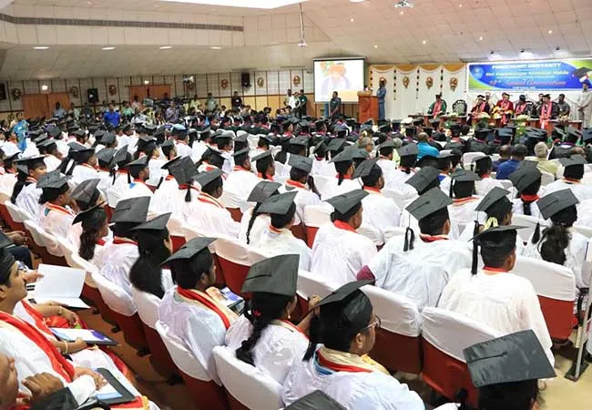puducherry central university 28th  convocation vice president 