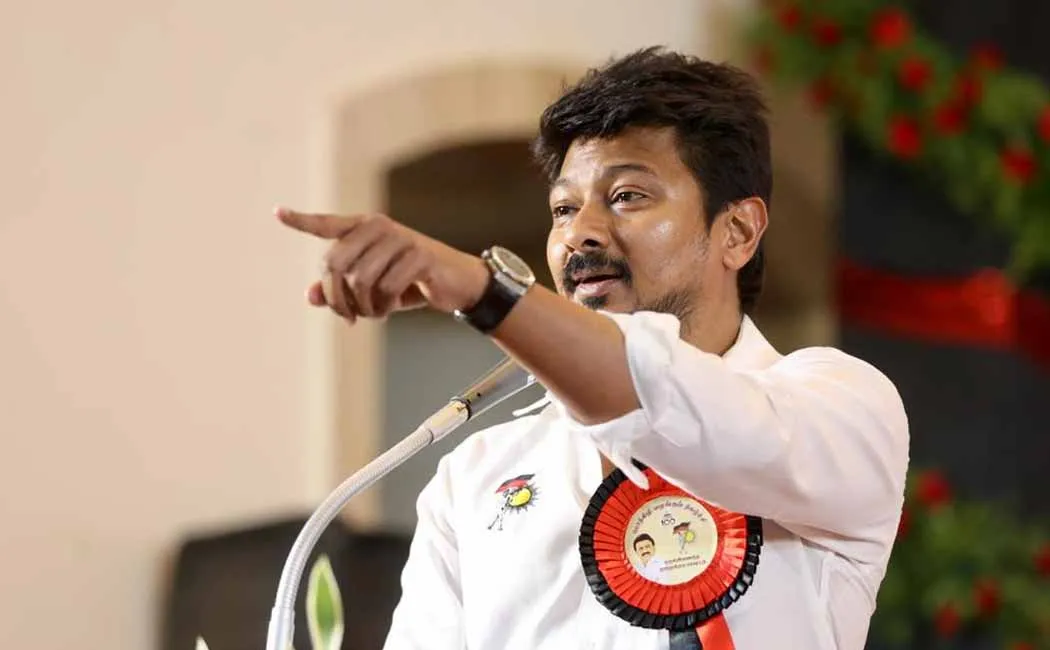 Let us stand for loot Minister Udayanidhi Stalin