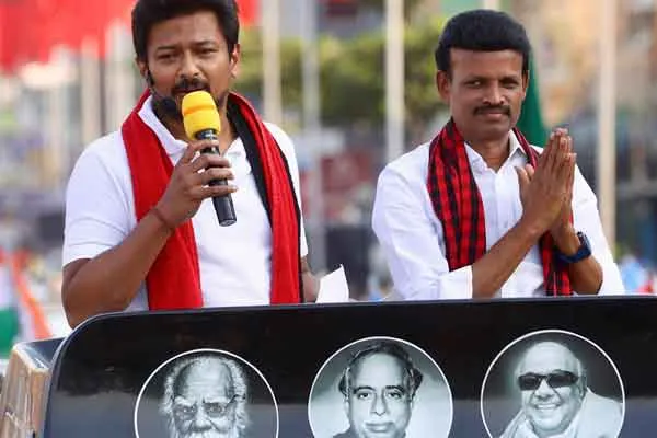 election campaign; Minister Udayanidhi Stalin's resilience