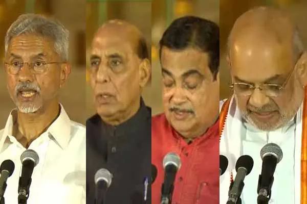 Union Ministers sworn in!