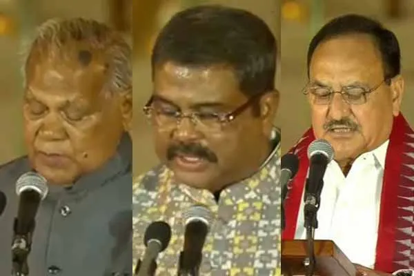 Union Ministers sworn in!