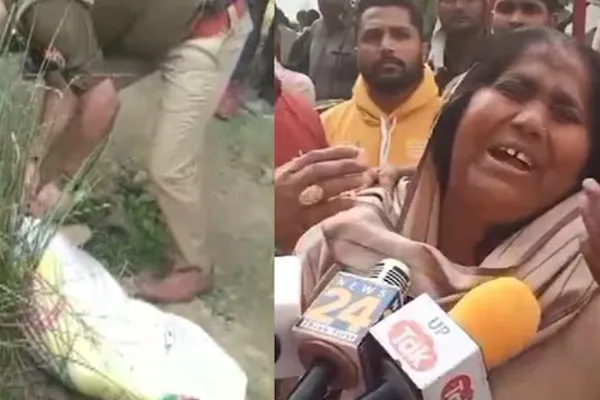 Tragedy befell the scheduled woman who expressed her desire to vote for BJP