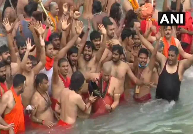 uttarakhand haridwar district ganga river Maha Kumbh 