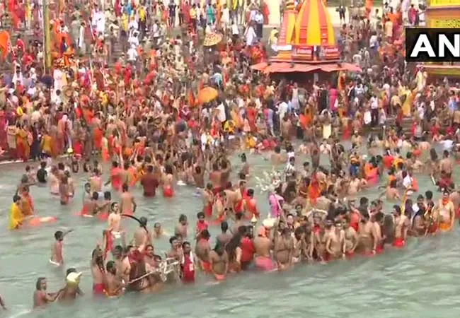 uttarakhand haridwar district ganga river Maha Kumbh 