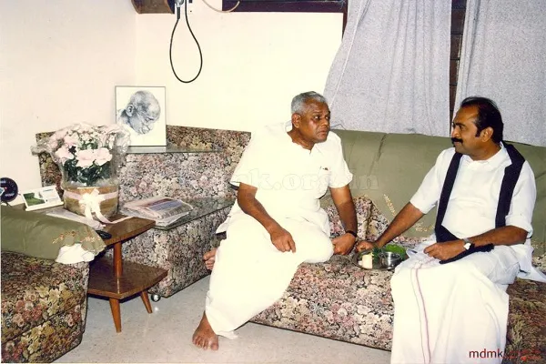 Vaiko with Mooppanaar