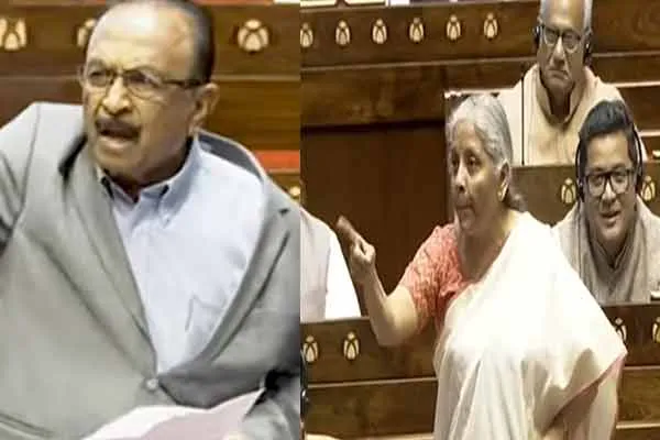 Nirmala Sitharaman angrily spoke to Vaiko in parliament
