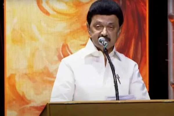 It was the artist who gave Vairamuthu the title of Poet Emperor  CM MK Stalin