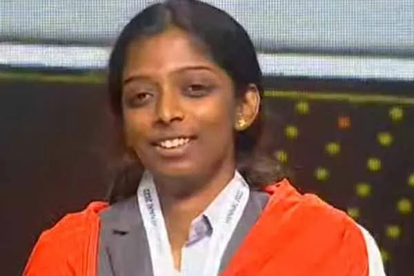 Arjuna award announcement for Tamil chess player