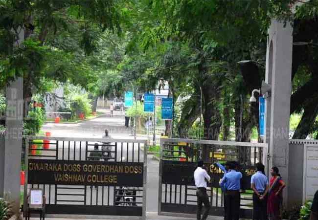 chennai assistant professor incident police investigation 