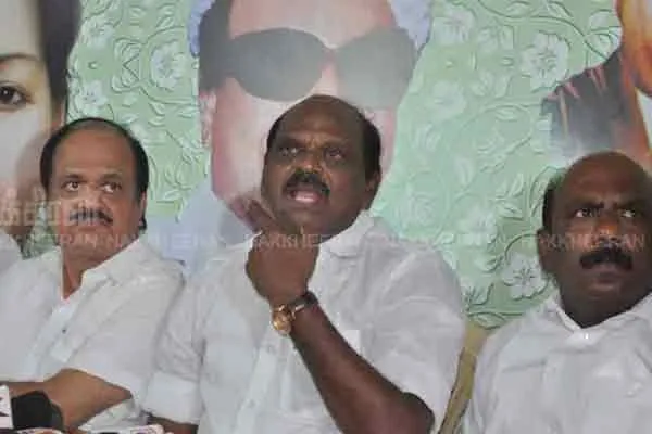 admk vaithilingam talks about former minister kamaraj 