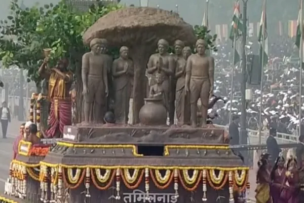 Republic Day Celebration; Tamilnadu decorative vehicle that attracted attention in Delhi