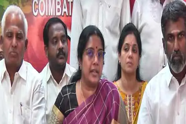 vanathi srinivasan press meet about odisha train incident