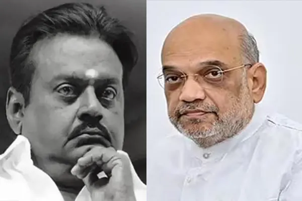 Amit Shah condoles passed away of Vijayakanth