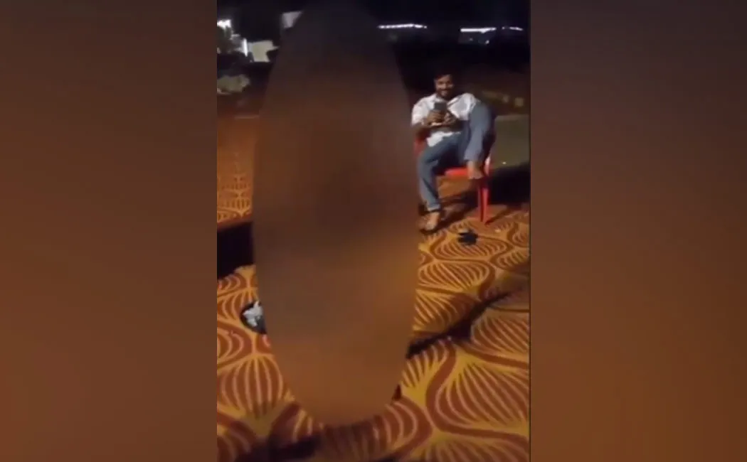 The incident of making a video of the boy dancing