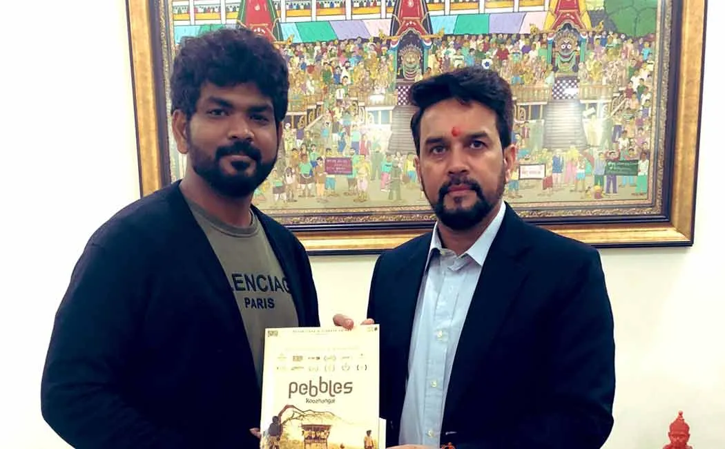 vignesh shivan met central minister anurag thakur