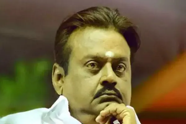 passed away of Vijayakanth; DMDk flag flown at half mast
