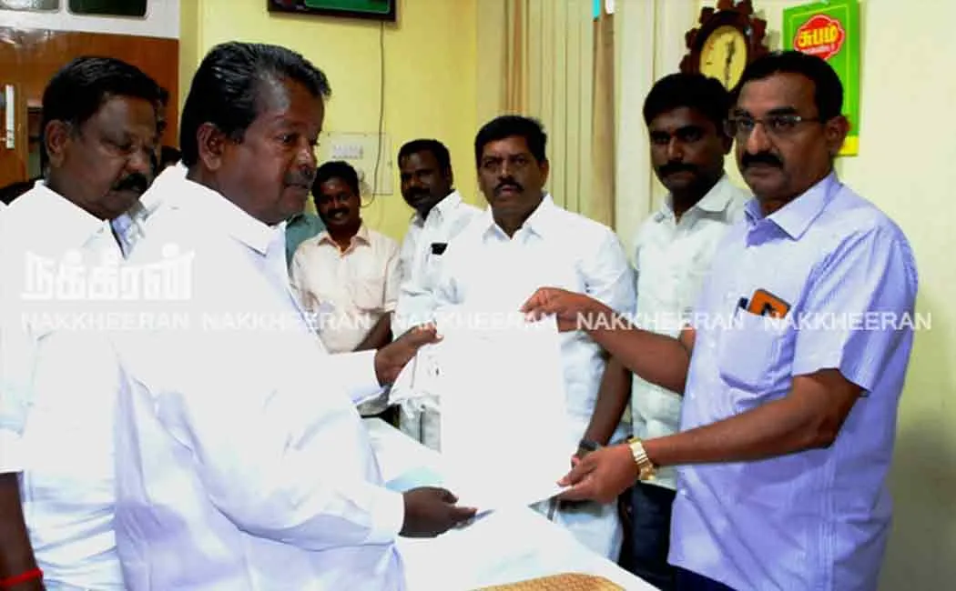 vijayabaskar dad chinnathambi