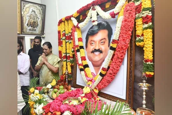 Date announcement for Vijayakanth film launch commemoration event