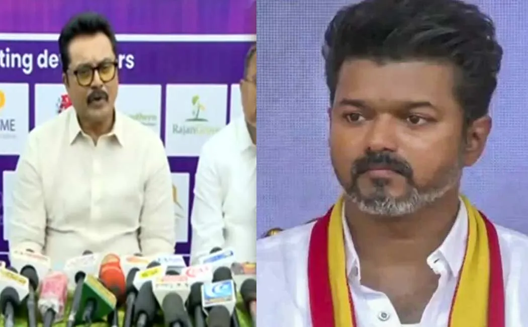  Sarathkumar criticized Vijay is conflicted in his policy 