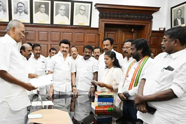 Tharahai Cuthbert sworn in as vilavancode mla 