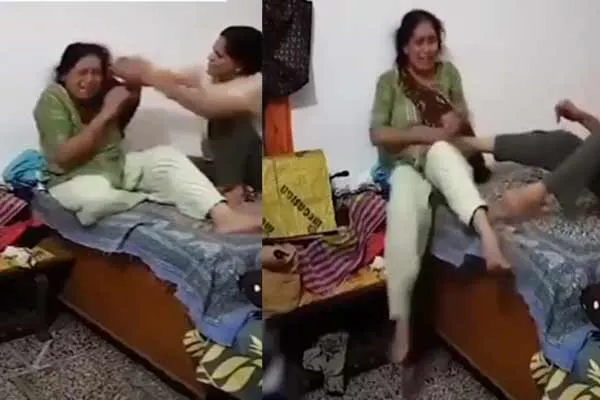 A woman who beat and tortured her birth mother in haryana