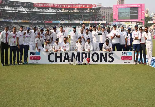 india and Bangladesh test match india record achievement kolkata  