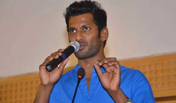 I am not afraid of anybody who is not wrong - Vishal interviewed