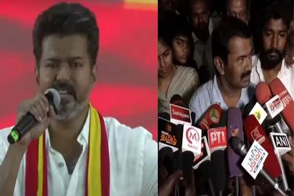  Seeman spoke about vijay politics policys