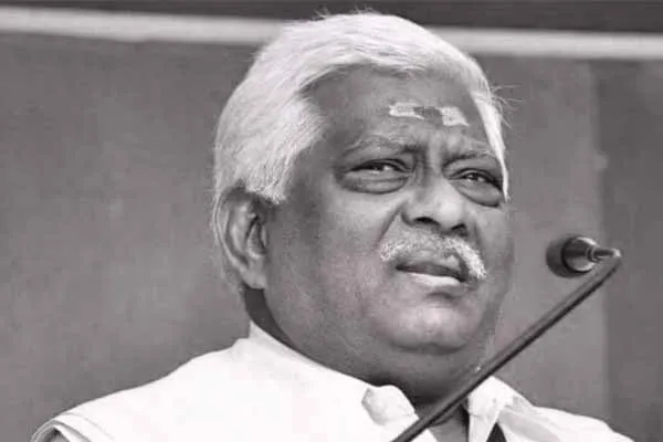 VKT Balan passed away