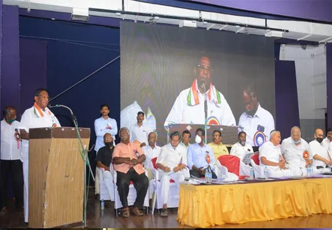 puducherry former cm narayanasamy speech 