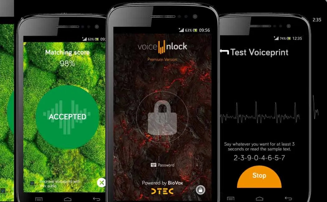 voice unlock 