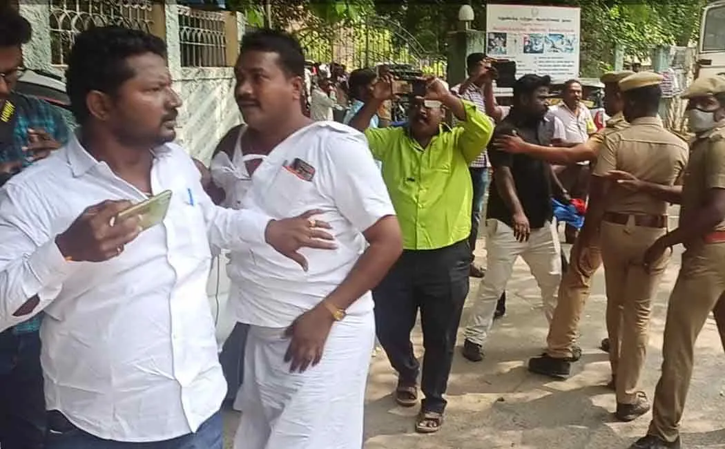 Madurai BJP AND VCK issue 