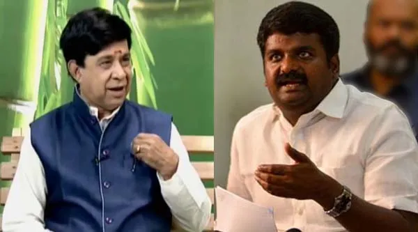 Tamil News Anchor Varatharajan - C. Vijayabaskar