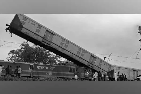 West Bengal Wagon of Kanchenjunga Express train incident
