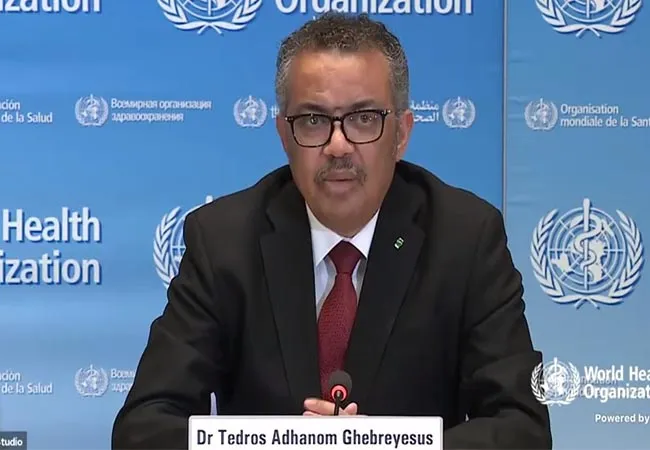 coronavirus world health organization director briefing press meet 