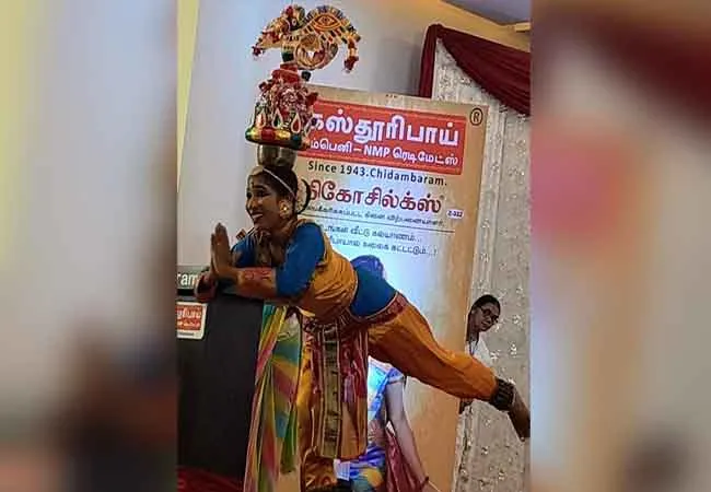 international womens day celebration chidambaram textile shop owner 