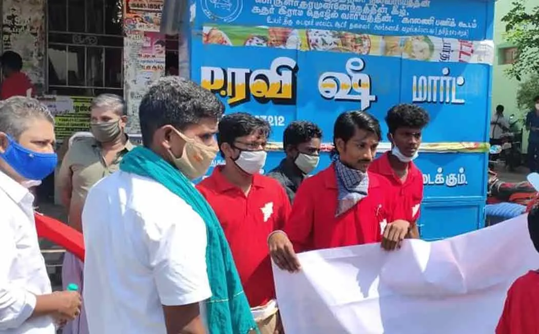 30 arrested for copy of agricultural law in Chidambaram