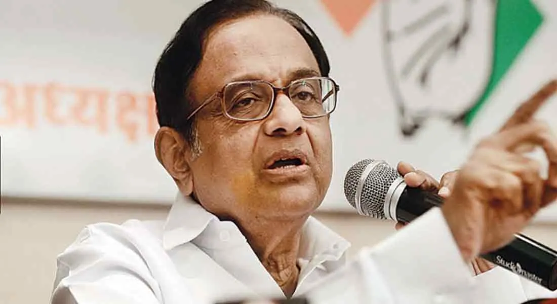  Karate Thiagarajan's talk adverse to DMK Congress alliance - Pa Chidambaram