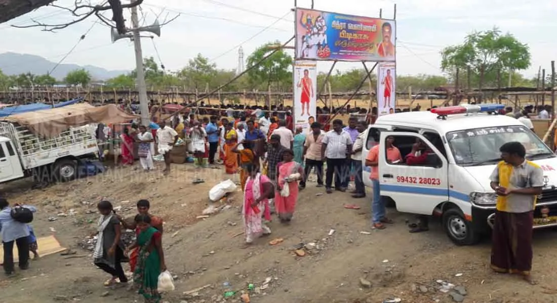  2 lakh modi announcement for the family members of the Trichy festival