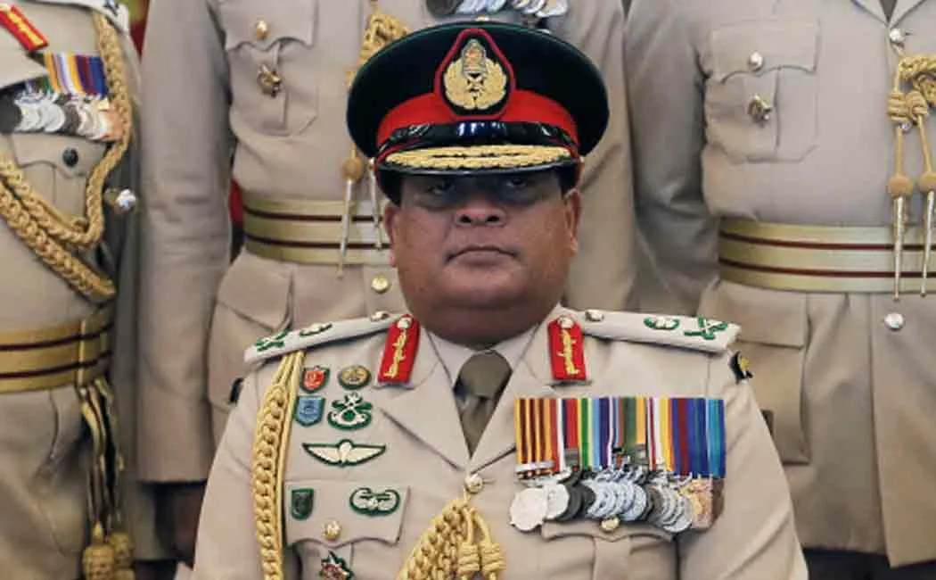 srilnkan army chief banned in america