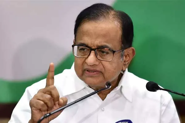 p. chidambaram about corona vaccination in india