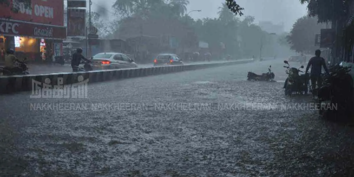  Heavy rain in 5 districts today...