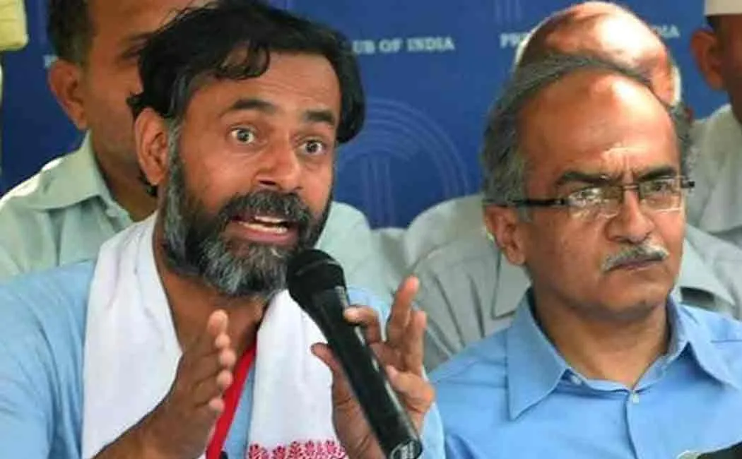 yogendra yadav tweet about exitpolls