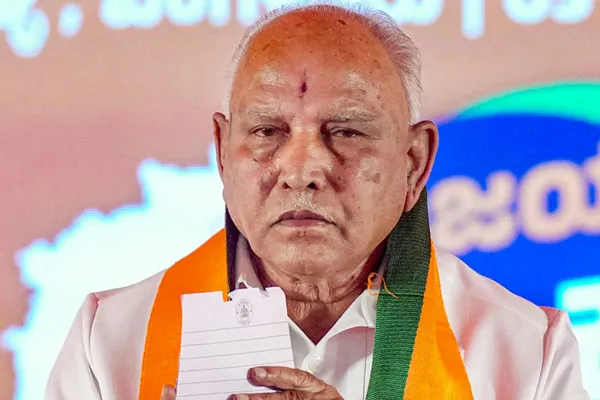 The court showed action on Yeddyurappa caught in POCSO case
