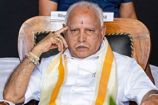 The incident happened to woman who filed a complaint against Yediyurappa